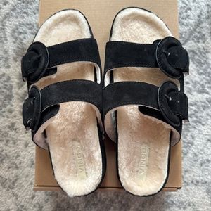 Vince - Glyn Shearling Slide